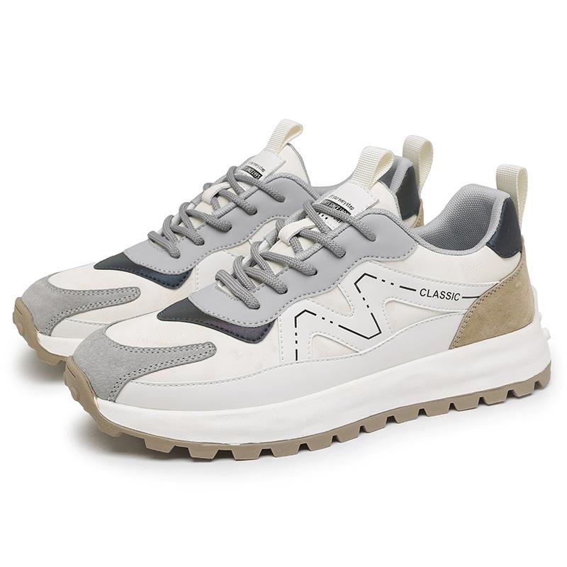 Men's Shoes Breathable All Match Mesh Shoes Casual Sports Trendy Shoes Running Versatile Lightweight Rebound Running Shoes