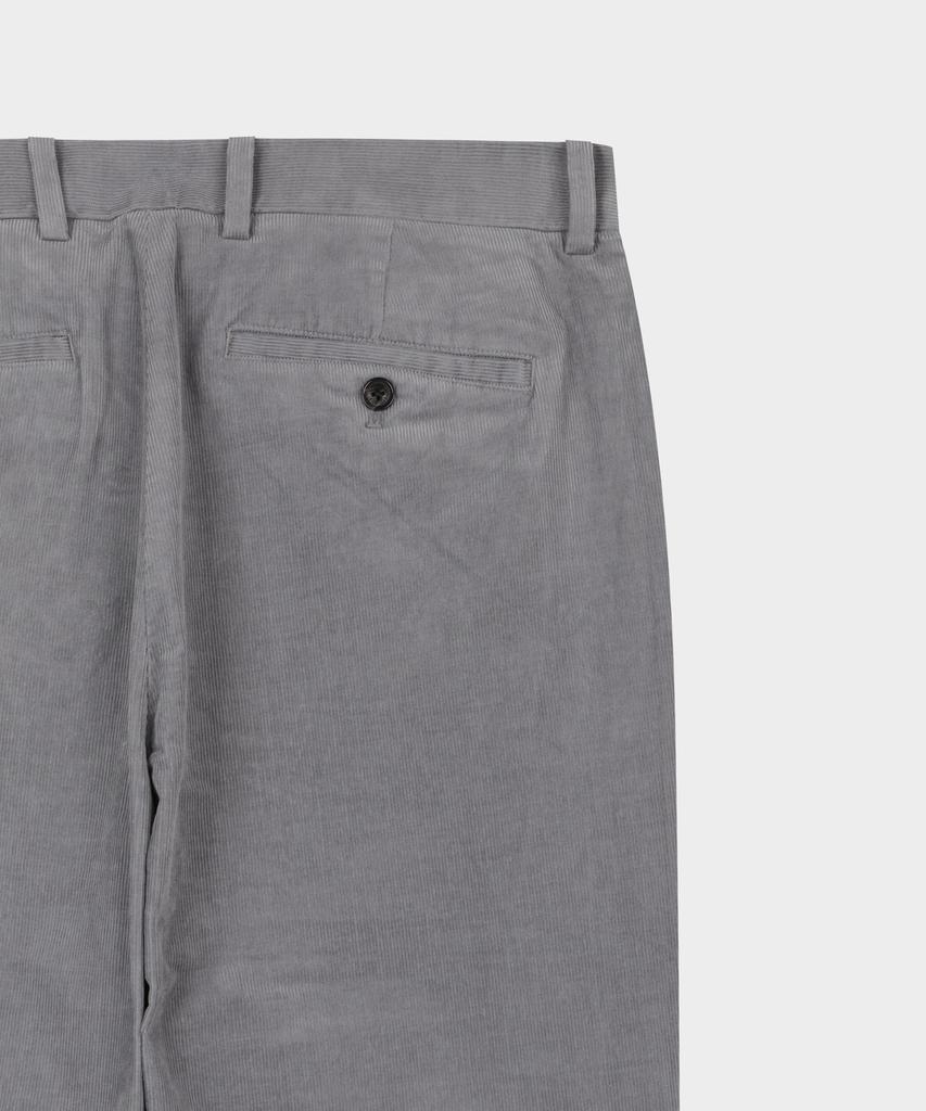 BROOKS BROTHERS Slim Fit 15W Corduroy Chino Pants (Grey) (Bbpcmnf401)