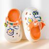 Nuove Scarpe Forate Casual per Bambini Maialino Antiscivolo in EVA Pantofole da Interno per Bambini e Bambine Tendenza Suola Morbida Usura Pantofole per Bambini Cartone Animato da Esterno