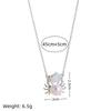 Collana Ciondolo Pesce Carino Serie Oceano Retrò Placcata Oro 18K