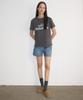 RUSTIC REVERIE Softly Rebellious Relaxed T-Shirt [Charcoal]