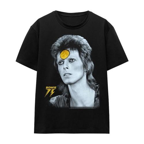 David Bowie Unisex Adult Golden Bowie T-Shirt