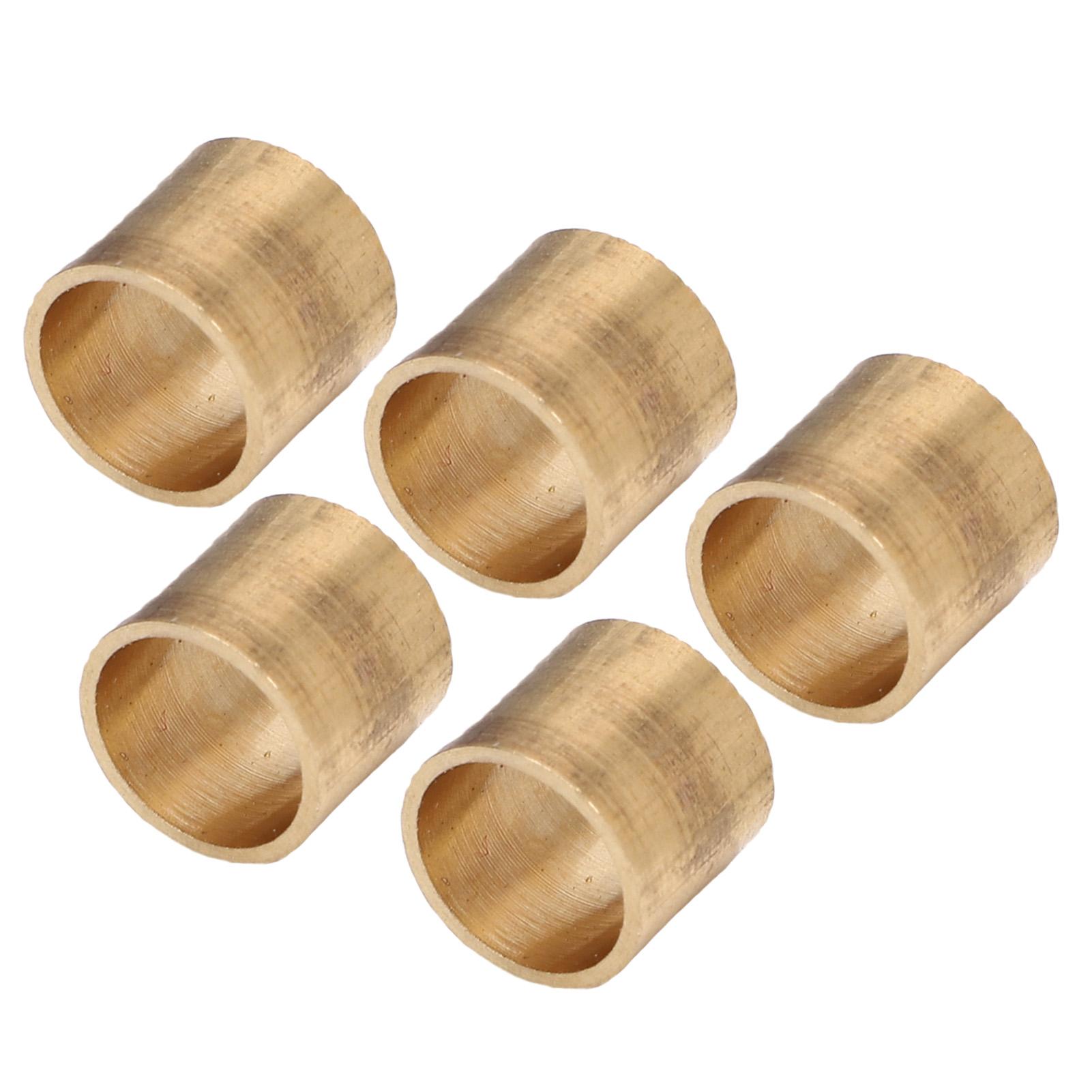 

5 ШТ. Медные наконечники для бильярдного кия 10,2 мм Запасные наконечники для бильярдного кия для