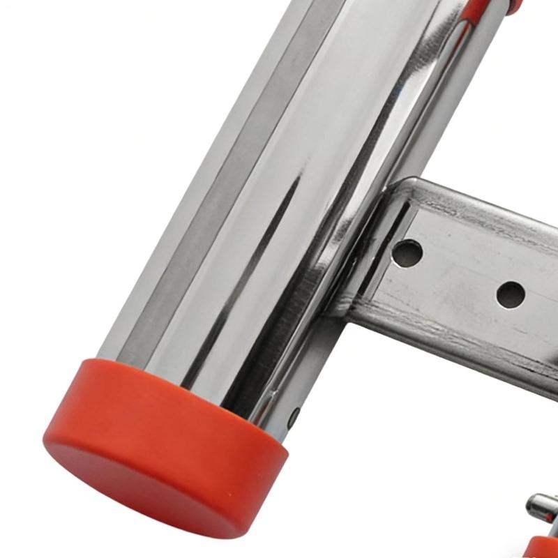 Rail Clamp On Fishing Rod Holder Fishing Rod Stabilizer Stainless Steel Mounting System For Boating