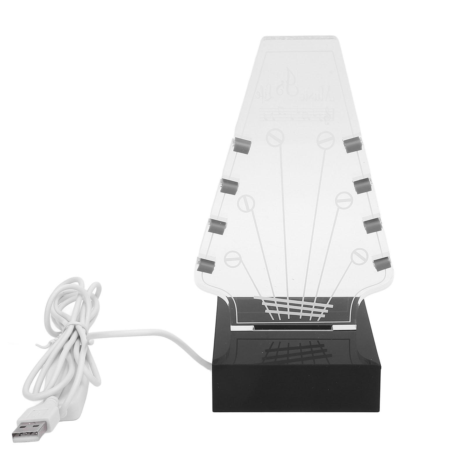 

Подставка для медиатора с подсветкой, 3 цветовых температуры, 10 уровней яркости, 8 слотов, регулируемый, акриловый, электрический