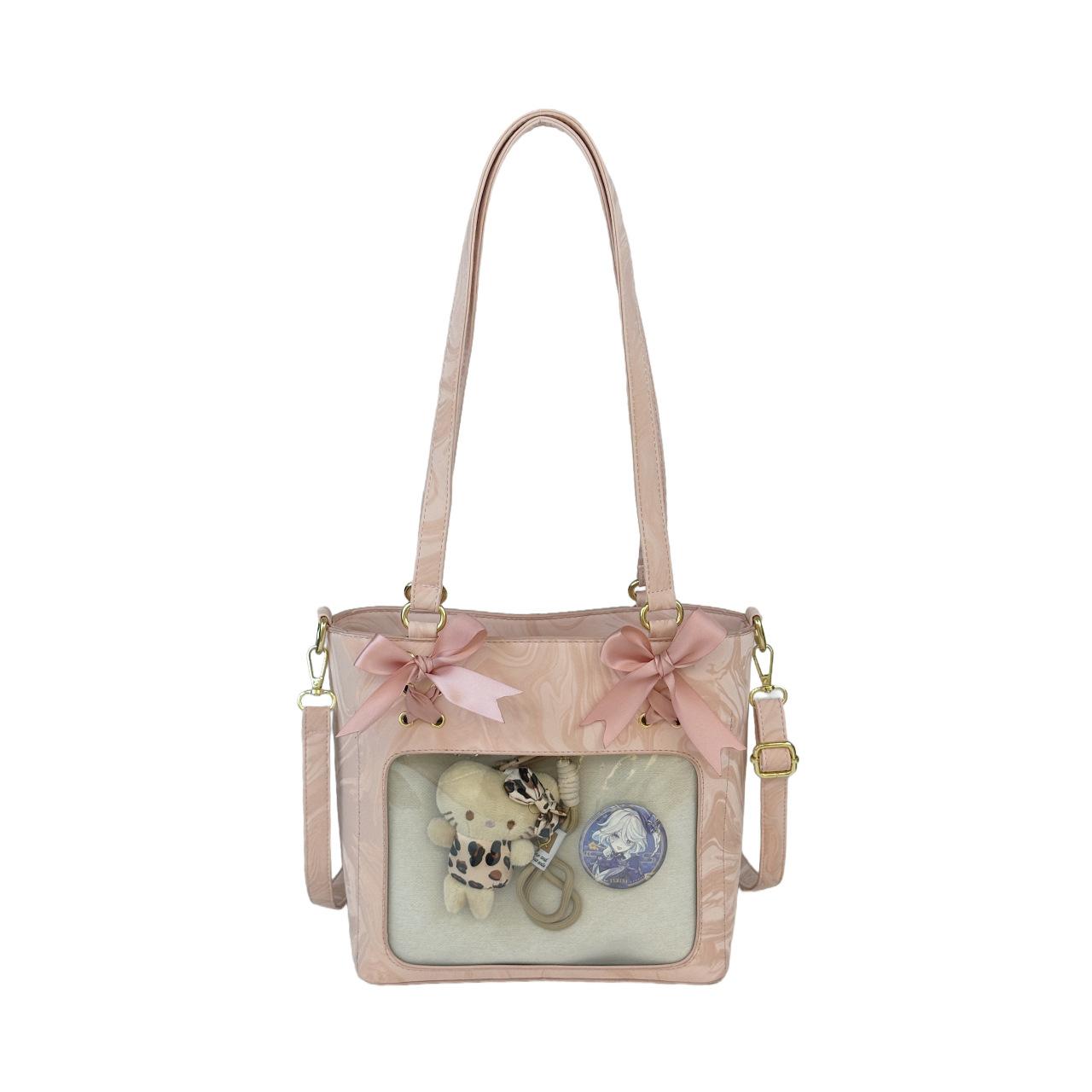 

Двумерная девочка, мультяшная детская сумка, студенческий класс, сумка-бар большой вместимости, женская наплечная сумка, сумка-мессенджер розовый