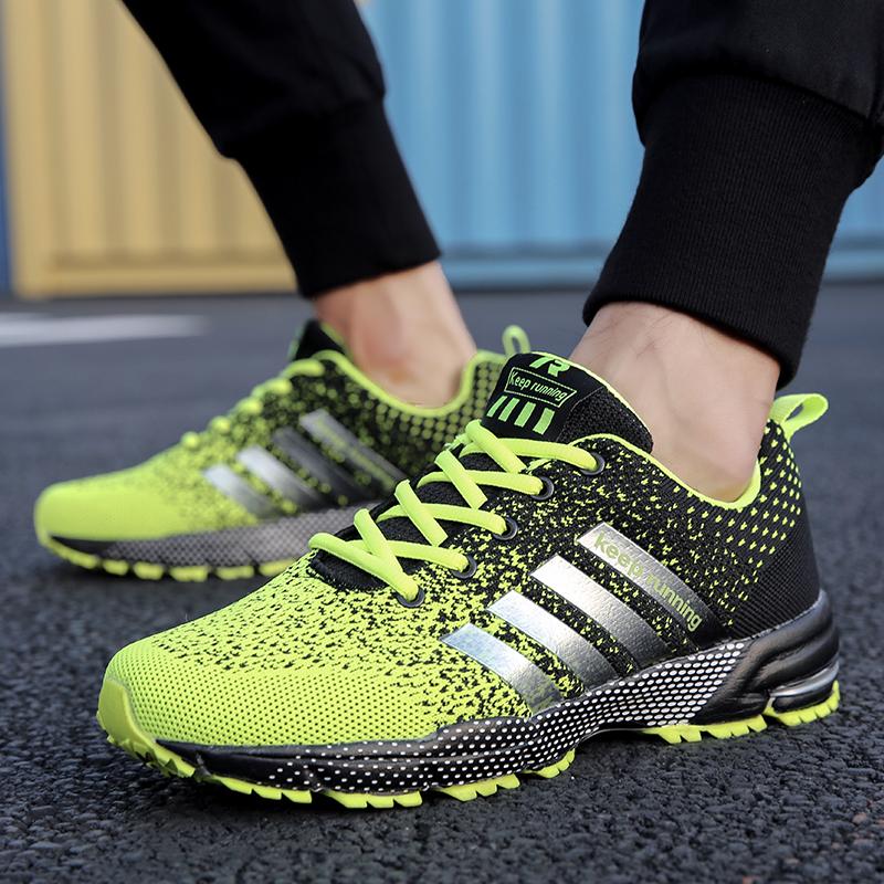 New Men's Women's Running Shoes Breathable Big Size 35-48 Outdoor Sneakers Light Sports Shoes Comfortable Training Shoes