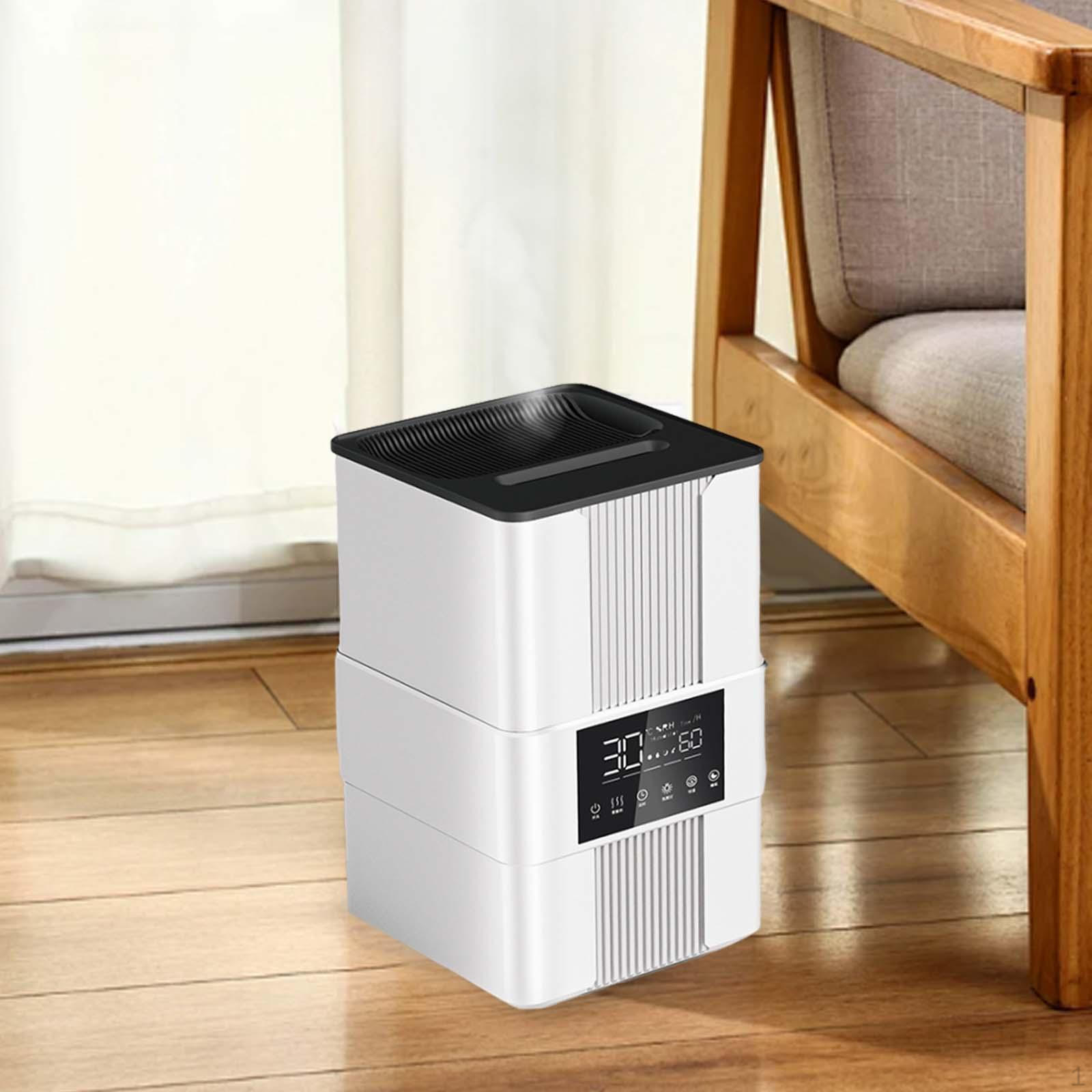 

Flame Humidifier Night Light Aroma Diffuser for Office Decor SPA Study