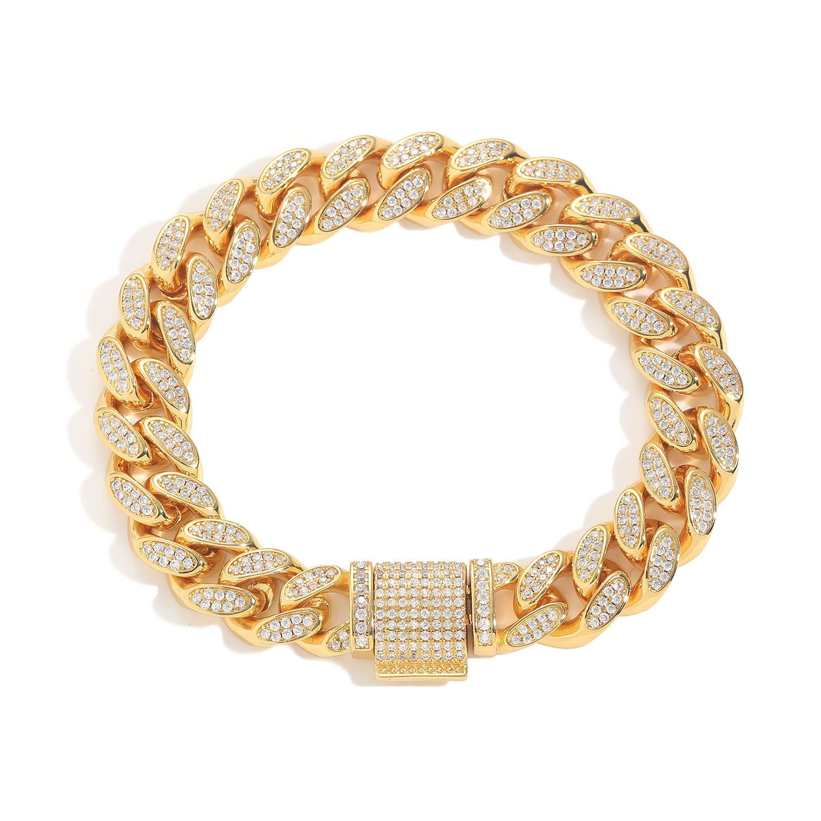 Klasiska Stila Hip Hop Rotaslietas 12mm