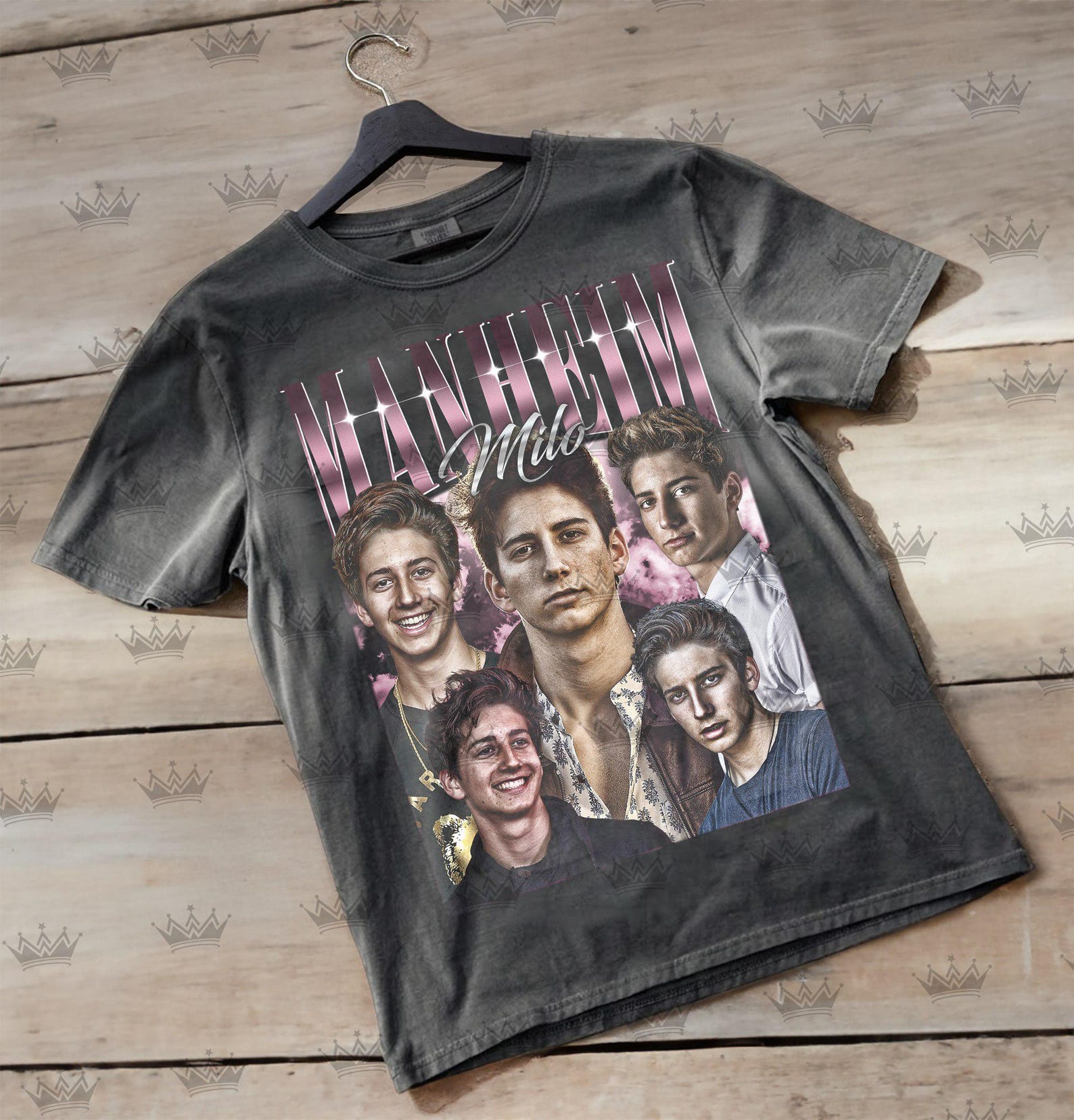 Milo Manheim T-Shirt, Disney Zombies Shirt, Milo Manheim Fan Merch, Vintage Graphic Tee, Retro Pop Culture T-Shirt, Milo Manheim Gift Top ID S
