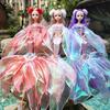 45cm Fashion Mermaid Princess BABI Doll Toys Body Joints Movable Pretty Fish Tail Cute 1/6 BJD Princess Doll Play House Toys