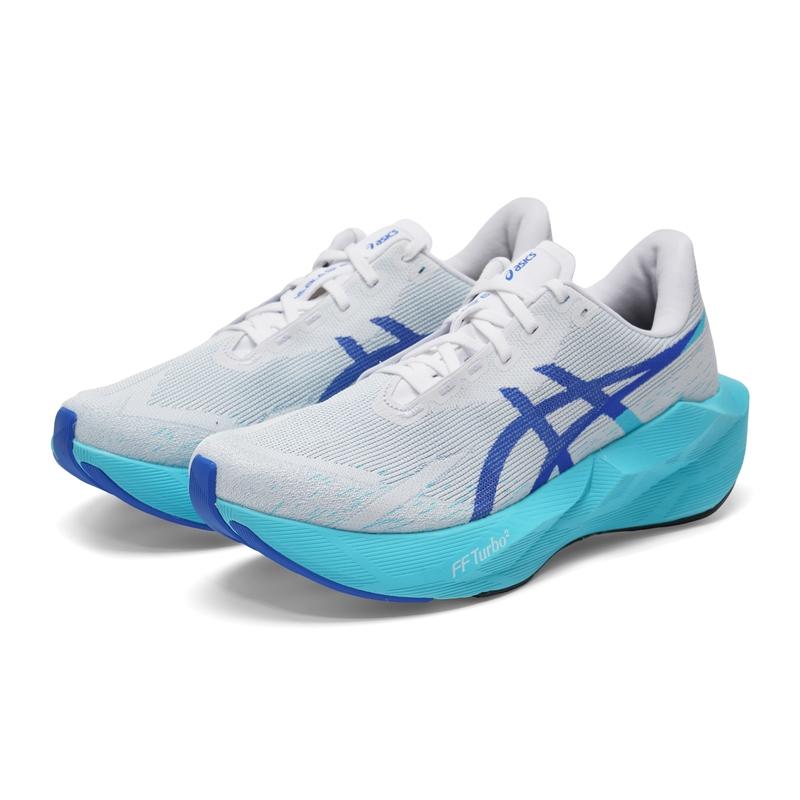 Asics Novablast 6 White Energy Aqua Męskie Buty Sportowe 1011C243-101