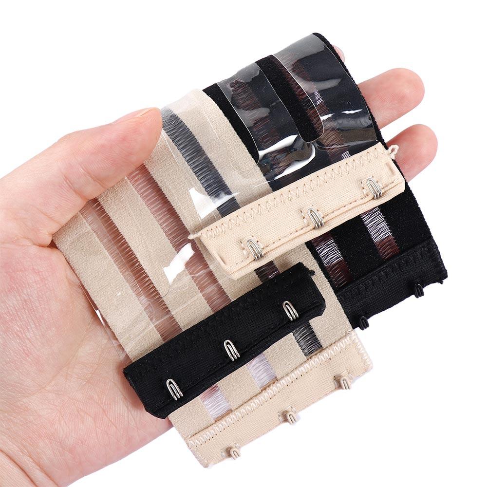 Color Elastic Band Transparent Bra Strap Bra Accessories Entension Buckle Extender Shoulder Strap