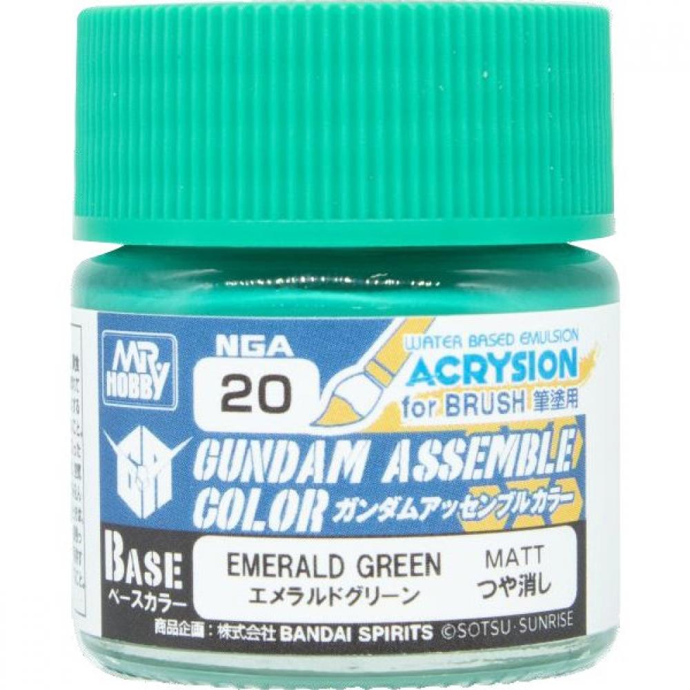 

Gsi Creos Nga20 Gundam Assemble Color Base Color Series 10ml Emerald Green [plastic Model Paint]