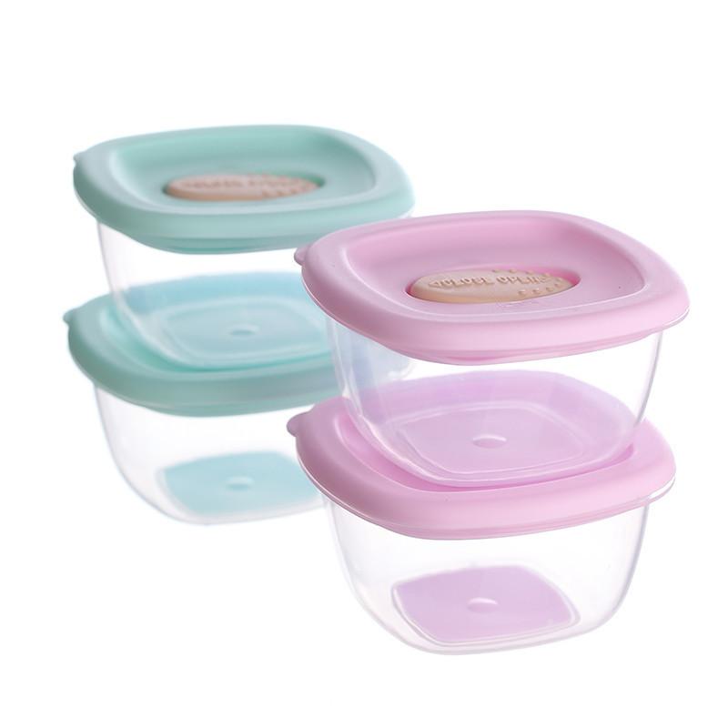 4PcsSet Strawberry Bento Box Student School Lunch Box Children s Food Storage Container for Camping And Picnic 2080₽