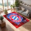 Bayern Munich Theme rug Soft Crystal Velvet Area Rug Non-Slip Floor Carpet for Living Room Bedroom Nursery