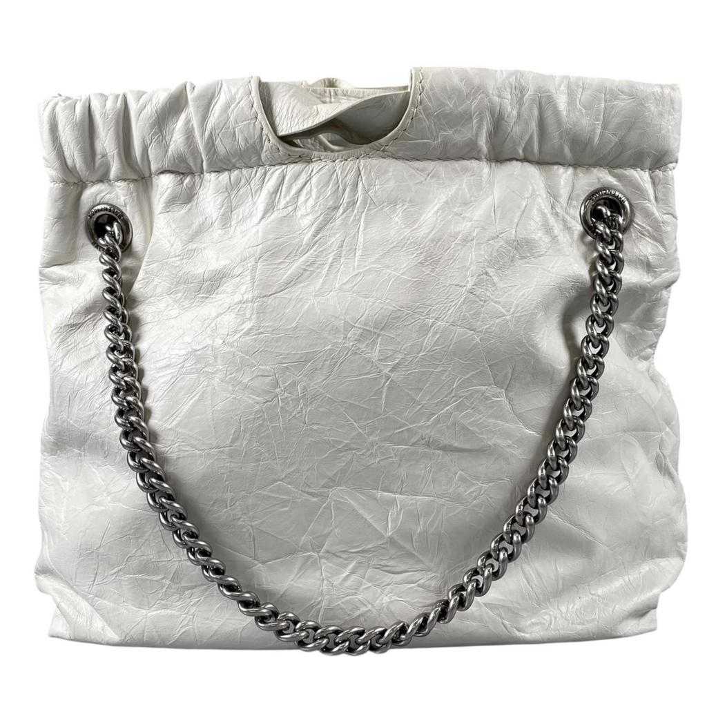 Balenciaga Crash XS 781796 Handbag White Women Used