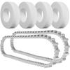 Pool Robot Timing Track 9985006-r2 Climbing Rings 6101611-r4 Compatible with Maytronics Dolphin Nautilus Cc Plus Robotic Pool Cleaner (6 Pack)