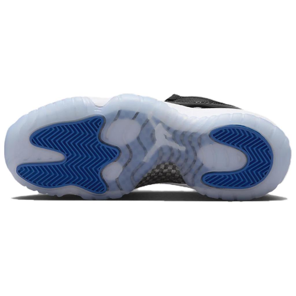 Air Jordan 11 Retro Low GS Space Jam Kinder-Sneaker Schwarz Varsity-Royal Weiß FV5121-004