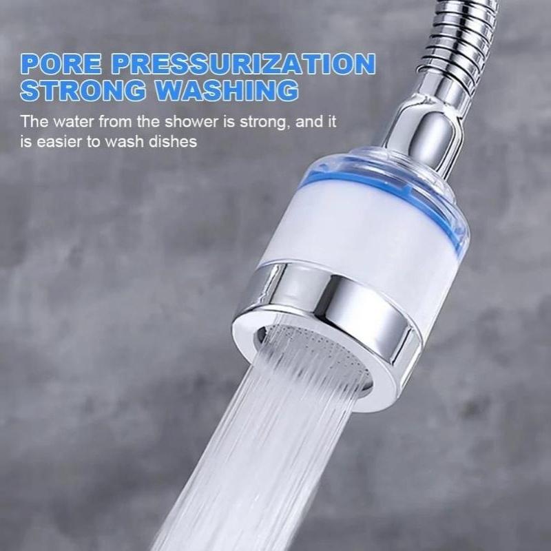 Filtre à Eau Universel pour Robinet Avec Rotation à 360 Degrés Et Filtration Efficace des Impuretés Parfait Pour la Cuisine Salle de Bain Usage Quotidien