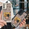 Phone Case: 2D flat Samsung Galaxy A34 A35 M05 M06 S20 S22 S21 FE Plus 5G protective case, dreadlock character, Christmas and Halloween gift