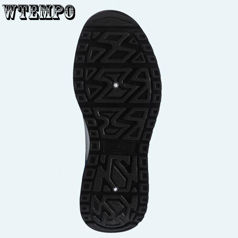 WTEMPO Men's Summer Air Cushion Sneakers Mesh Outdoor Breathable Sport Shoes Thick Bottom Non-Slip Basketball Shoes Casual Running Shoes