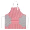 Thickened erasable hand apron oil-proof, sleeved waterproofadult waistband kitchen and restaurant cooking cover