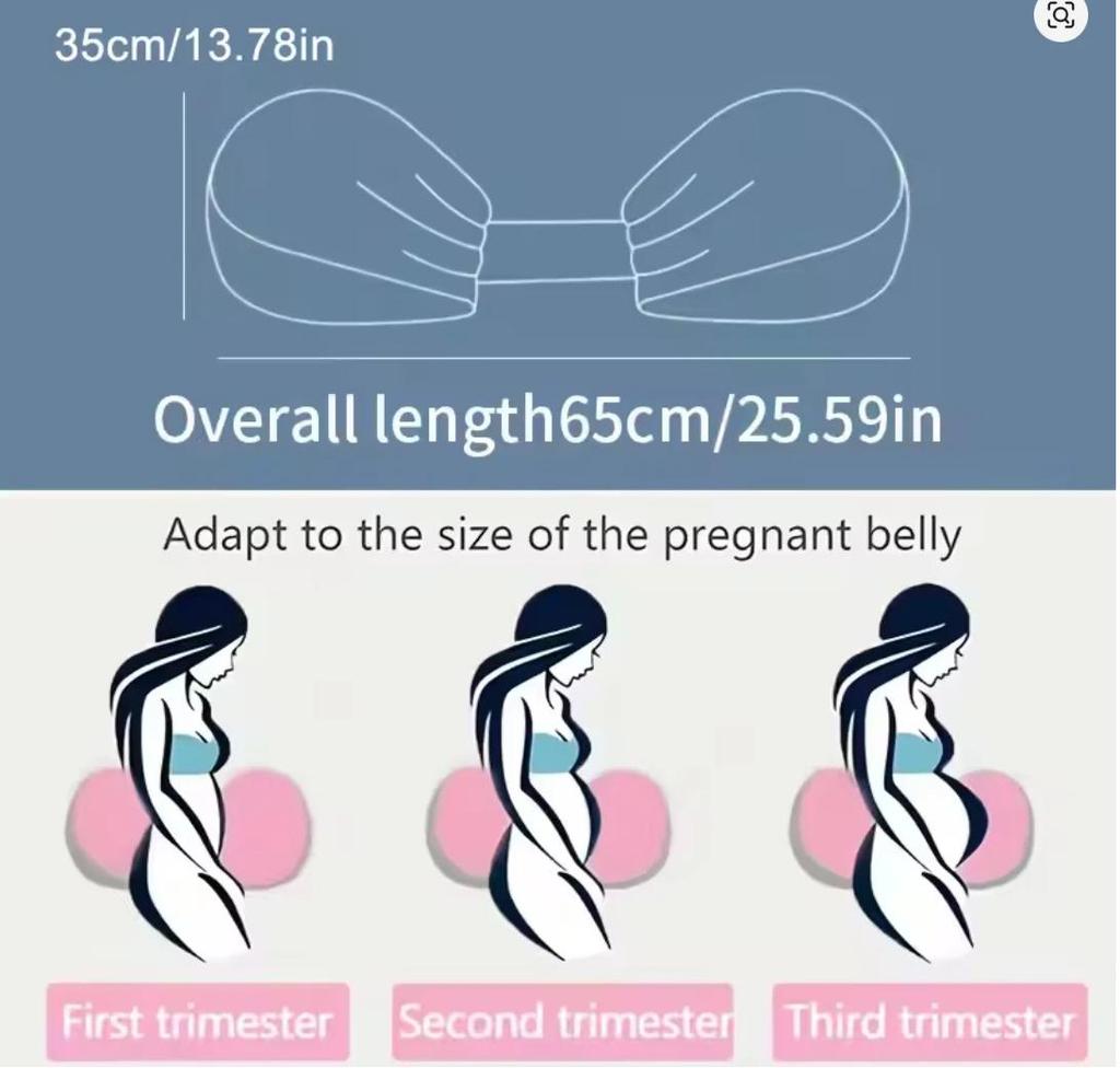 Pregnant Women Sleep On The Side of The Pillow Stomach Multi-functional Relief Waist Leg Support U-shaped Pillow Pregnancy