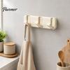 Door Back Storage Hooks Over The Hanger Hooks, Foldable No Drilling Adhesive Coat Rack, Dorm Room Space Saving Organizer, for Coats Bags Towels