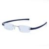 RSINC Combo Rimless Frame Eyeglasses for Unisex Silver Orange-Silver Blue Tag A1 JL156426867179