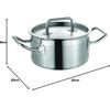 Frying Pan Schulte-Ufer Profi Line I 20cm 3l (6404-20i)