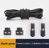 No Tie Shoe Laces Suitable for All Shoes Round Spring Lock Elastic Shoelaces Quick Wear in 1 Second Hiking Sports Lazy Shoelace