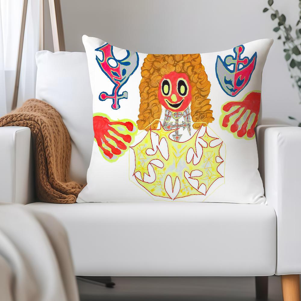 Singer B-Bladee Pillow Case Applicable Space For Guest Rooms Interiors Cars Office House Decoration