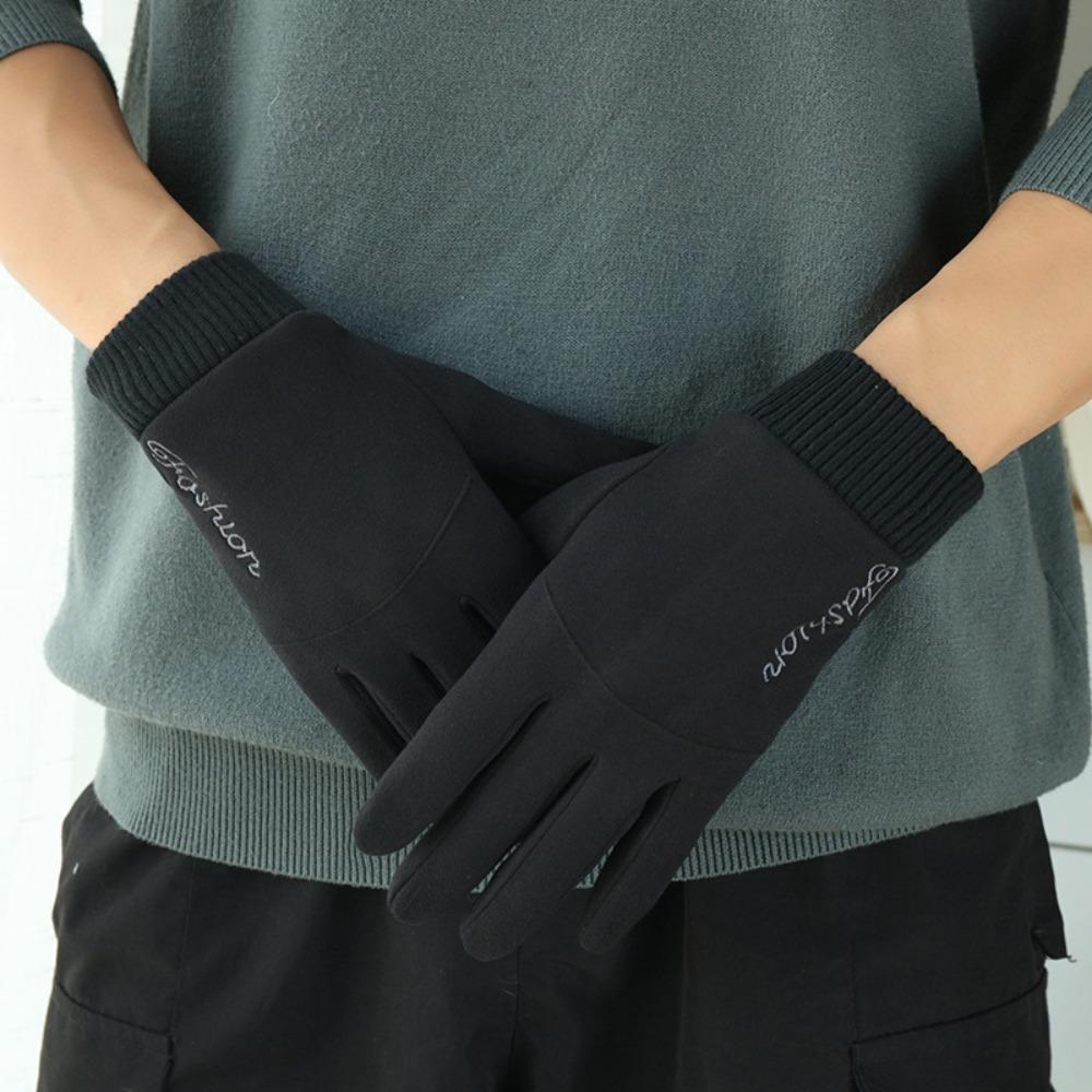 Full Finger Touch Screen Gloves Warm Driving Mittens New Winter Gloves  Women Men