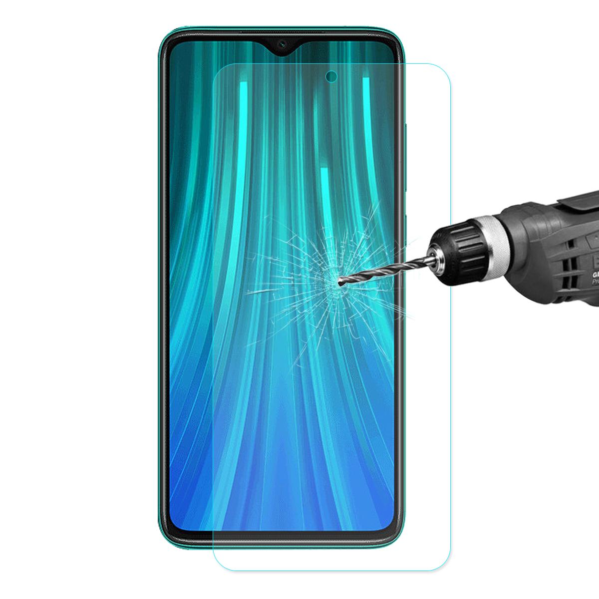 

ENKAY HAT PRINCE 2.5D Arc Edge 0.26mm 9H Tempered Glass Screen Protector Film for Xiaomi Redmi Note 8 Pro Type A