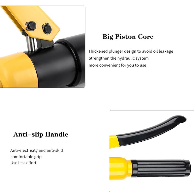 Hydraulic Crimping Tool YQK-70 Cable Lug Crimper Plier 4-70mm²  Compression Tool Pressure 8T Pressure Home Hydraulic Tools