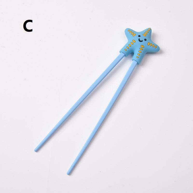 Горячая Распродажа Мультяшные Детские Практичные Силиконовые Палочки для Еды Милые Пружинящие Палочки для Обучения Малышей