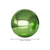 Sfera Specchio in Acciaio Inossidabile Lucidato Superficie Riflettente Trasparente Specchio da Giardino Sfera Decorazione Esterna Decorazione Patio Riflettente