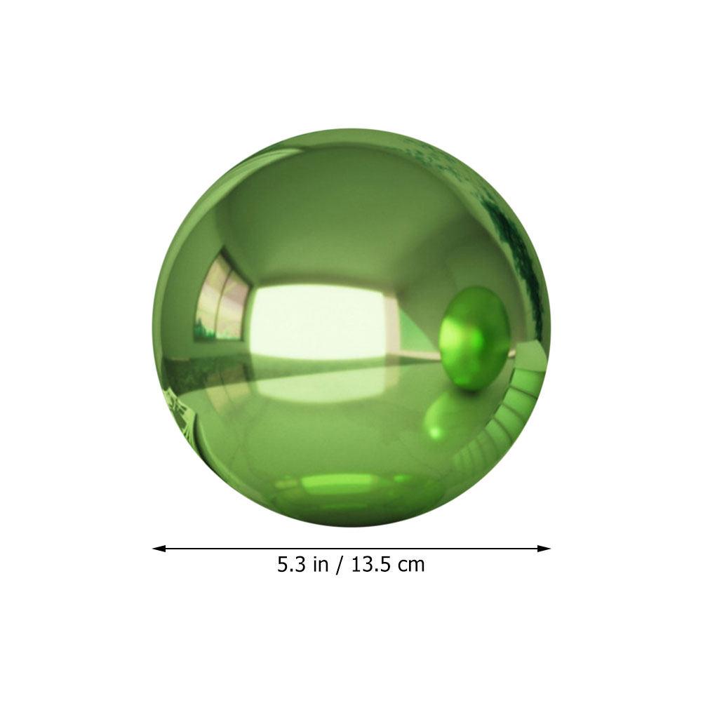 Sfera Specchio in Acciaio Inossidabile Lucidato Superficie Riflettente Trasparente Specchio da Giardino Sfera Decorazione Esterna Decorazione Patio Riflettente