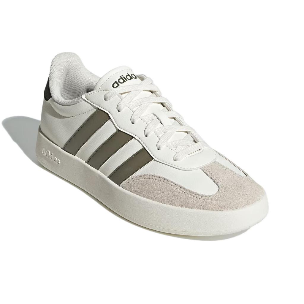 Adidas Barreda Casual Slip Resistant Durable Low Top Skate Shoes Unisex Sneakers White JI2309