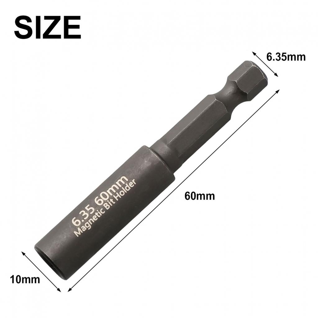 1/4 Zoll Sechskantschaft Magnetische Verlängerungsstange Schraubendreherbit-Halter