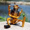 Fishing Reel Spinning Reel 13+1BB 5.5:1 Bass Fishing Reel Left Right Hand Light Weight Fishing Reel