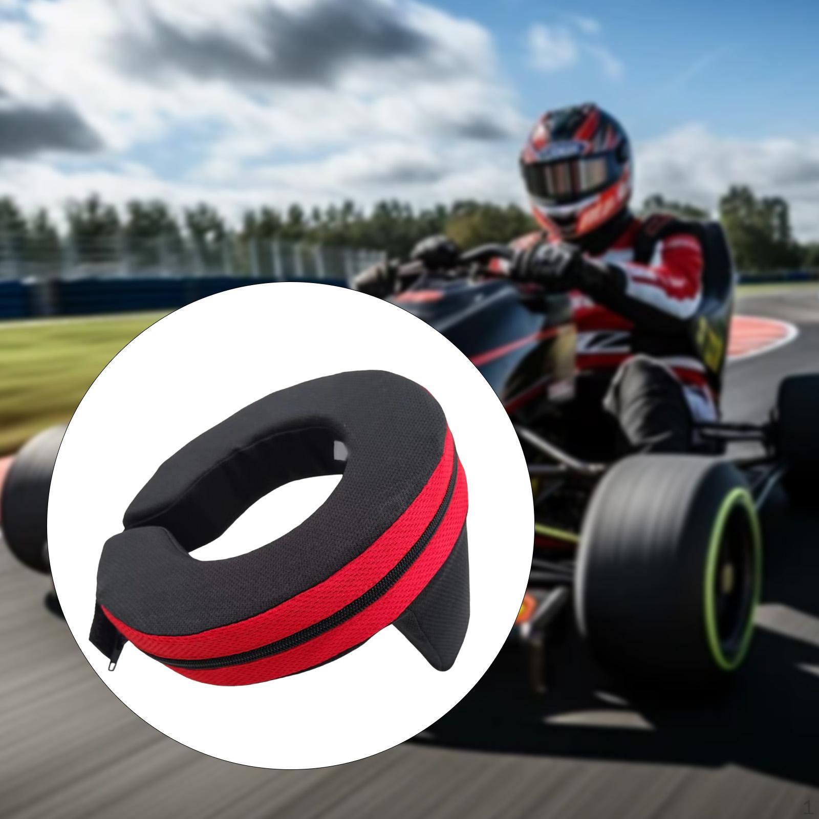 

Шея для картинга, Аксессуары Многоцелевой бандаж Амортизация для Игры на трассе, Внутренние соревнования red aldult