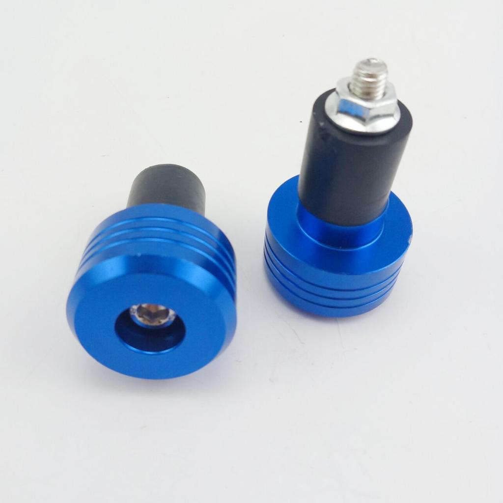 Szmsmy Special Bar End! Grip Bar End for Motorcycles Aluminum Special Bar Ends! Grip Bar End for Motorcycles Aluminum (Blue)