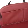 Car Back Seat Organizer with , PU Leather Heavy Duty Dining Storage Kick Mats Holder Cup