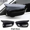 G20 Carbon fibre/Black Car Side Wing Rearview Mirror Cover Caps For BMW 3 Series G20 G21 G28 320d 330e 330i 340i 2019-2022 M4