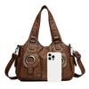 Vintage Leather Hobo Bag for Women Large Capacity Shoulder Bag Women Bags Ladies Leather Messenger Bags