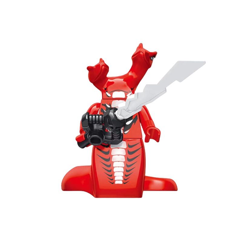 Xl0001-0005 Compatible Phantom Series Ninja Building Block Toy Diy Abs Plastic Small Granule Export