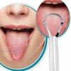 Stainless Steel Tongue Scraper for Halitosis Oral Care Removes Tongue Coating Effectively Cleaner Tool for Fresh Breath