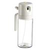 2 In 1 Oil Sprayer Bottle Dispenser for Kitchen Ergonomic Handle Oil Sprayer Control Oil Amount Simplify